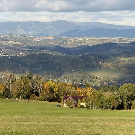 Panorama Kozakov Chuchelna (Liberec)