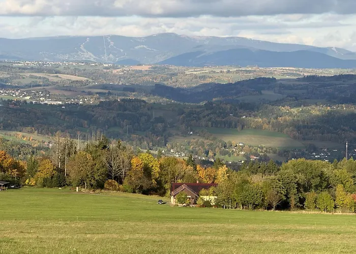 Panorama Kozakov Chuchelna (Liberec)